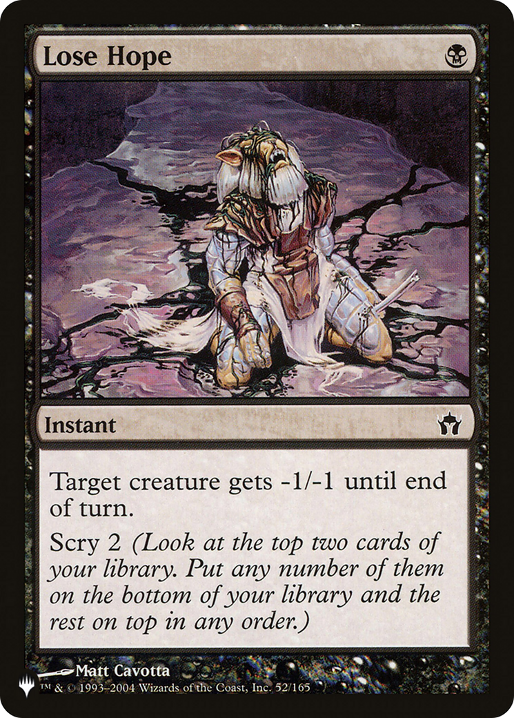Lose Hope [The List] | Local Legends