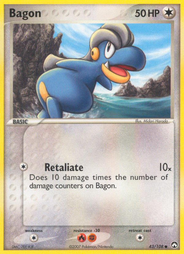 Bagon (43/108) [EX: Power Keepers] | Local Legends