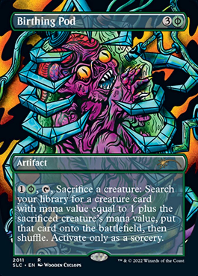 Birthing Pod (Borderless Alternate Art) [Secret Lair Countdown Kit] | Local Legends