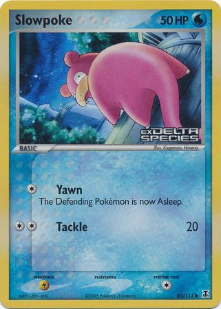 Slowpoke (83/113) (Stamped) [EX: Delta Species] | Local Legends