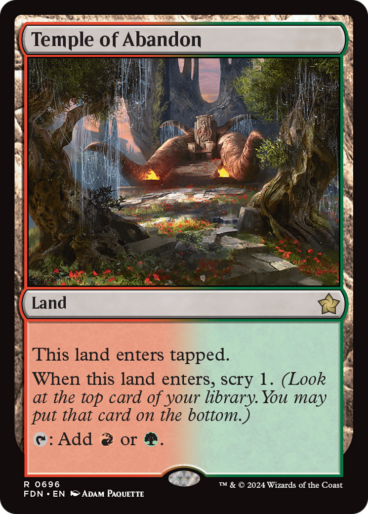 Temple of Abandon [Foundations] | Local Legends