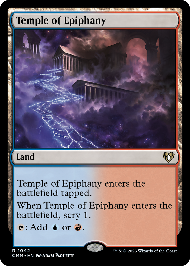 Temple of Epiphany [Commander Masters] | Local Legends
