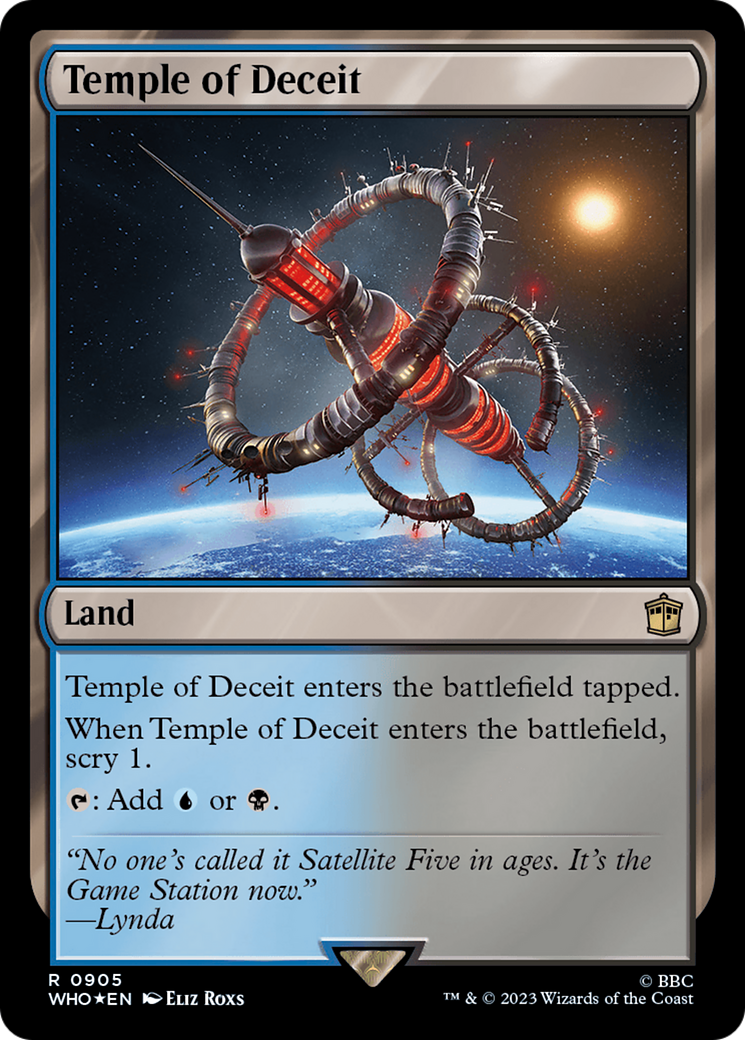 Temple of Deceit (Surge Foil) [Doctor Who] | Local Legends