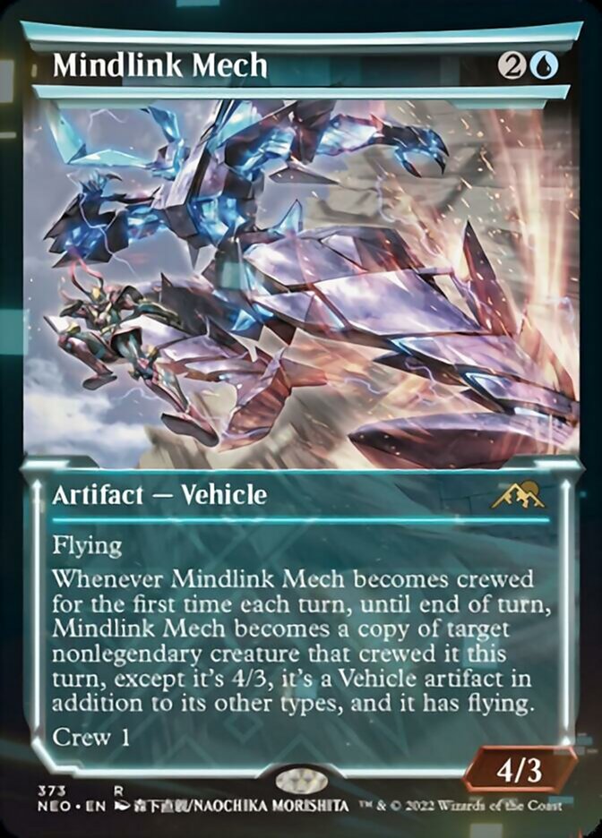 Mindlink Mech (Showcase Soft Glow) [Kamigawa: Neon Dynasty] | Local Legends