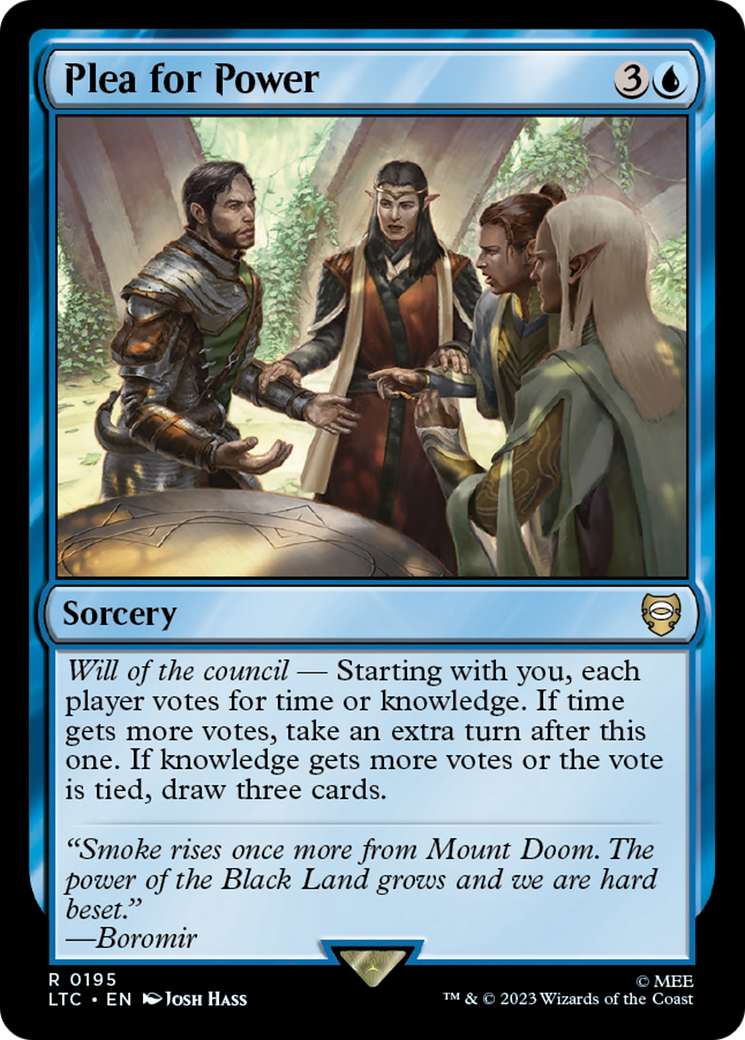 Plea for Power [The Lord of the Rings: Tales of Middle-Earth Commander] | Local Legends