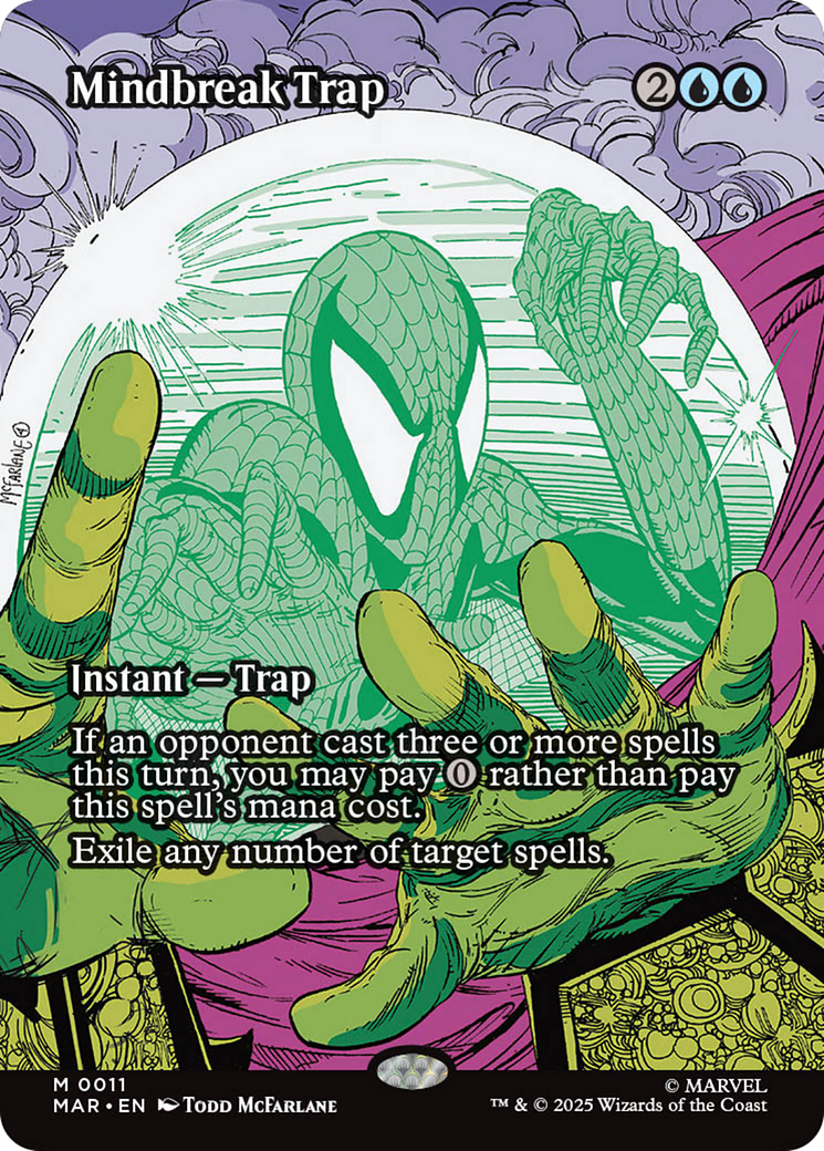 Mindbreak Trap (Borderless) [Marvel Universe: Eternal-Legal] | Local Legends