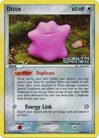 Ditto (35/113) (Stamped) [EX: Delta Species] | Local Legends