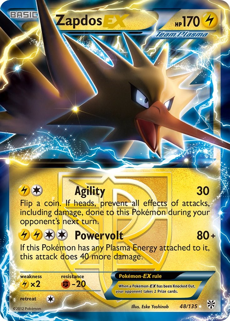 Zapdos EX (Team Plasma) | Local Legends