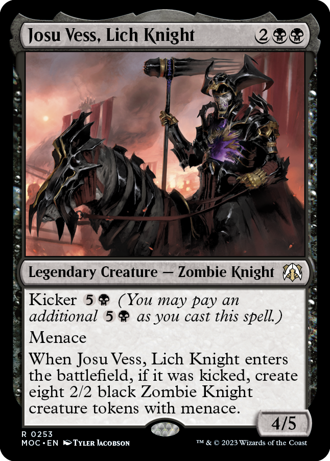 Josu Vess, Lich Knight [March of the Machine Commander] | Local Legends