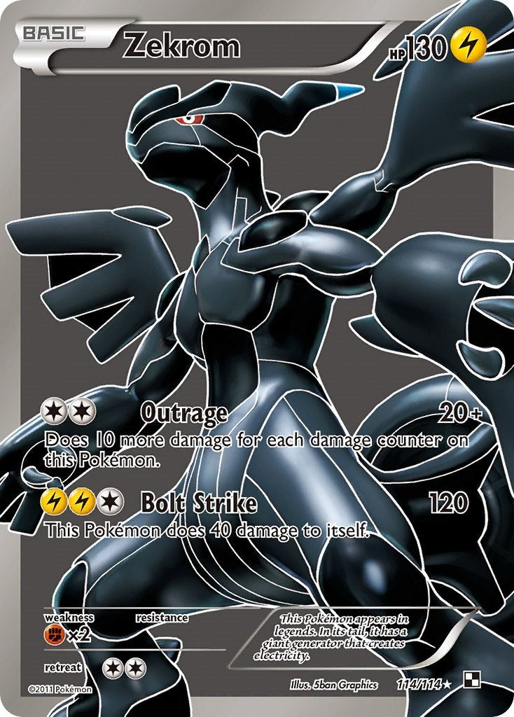 Zekrom (114 Full Art) | Local Legends
