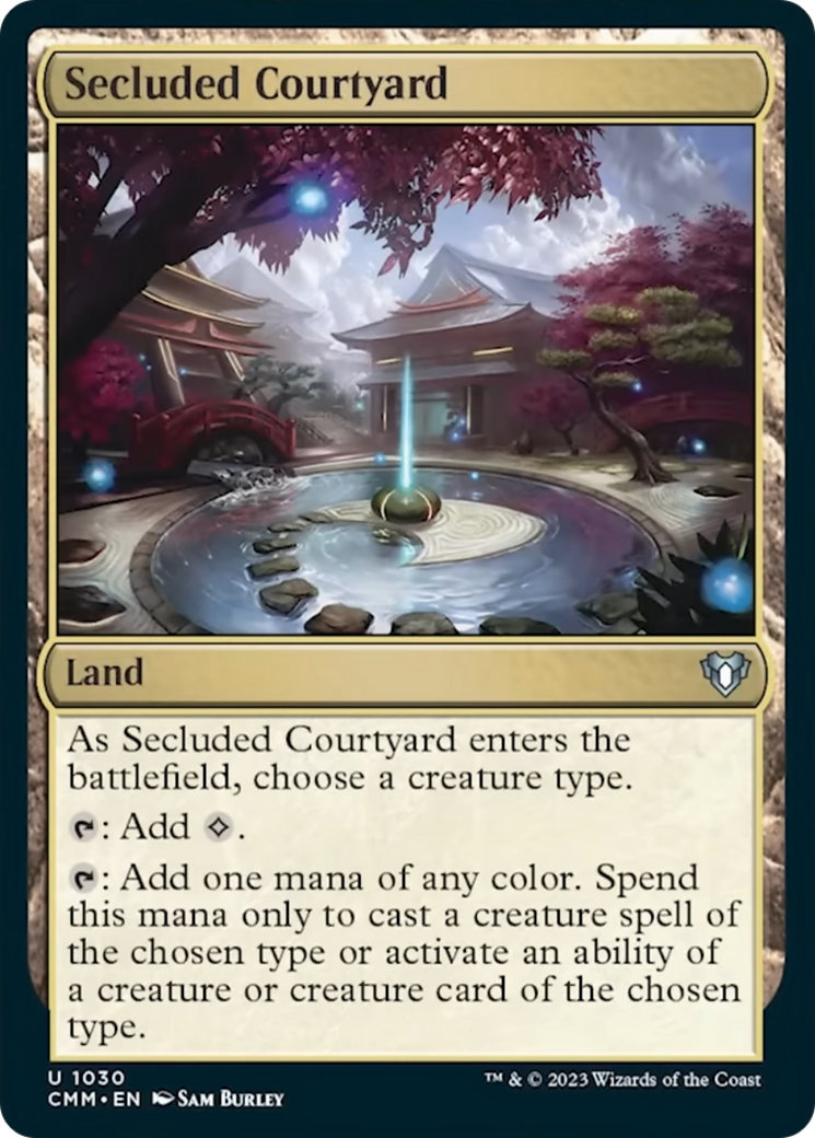 Secluded Courtyard [Commander Masters] | Local Legends