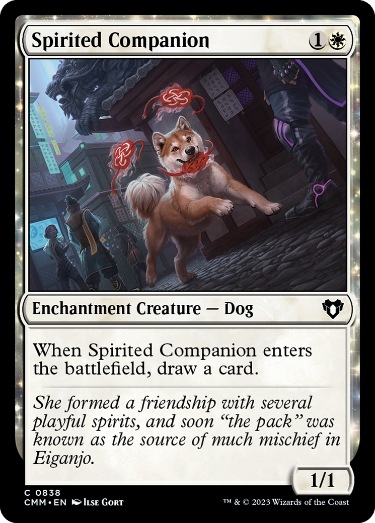 Spirited Companion [Commander Masters] | Golgari Games