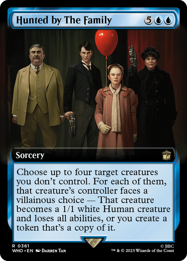 Hunted by The Family (Extended Art) [Doctor Who] | Local Legends