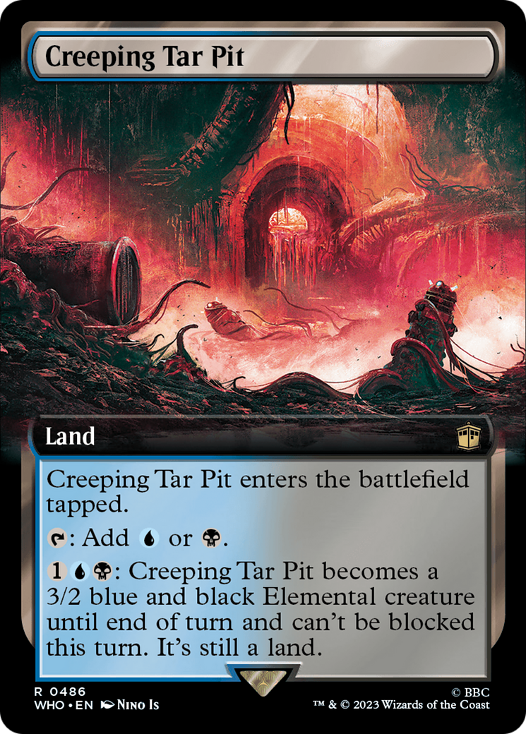 Creeping Tar Pit (Extended Art) [Doctor Who] | Local Legends