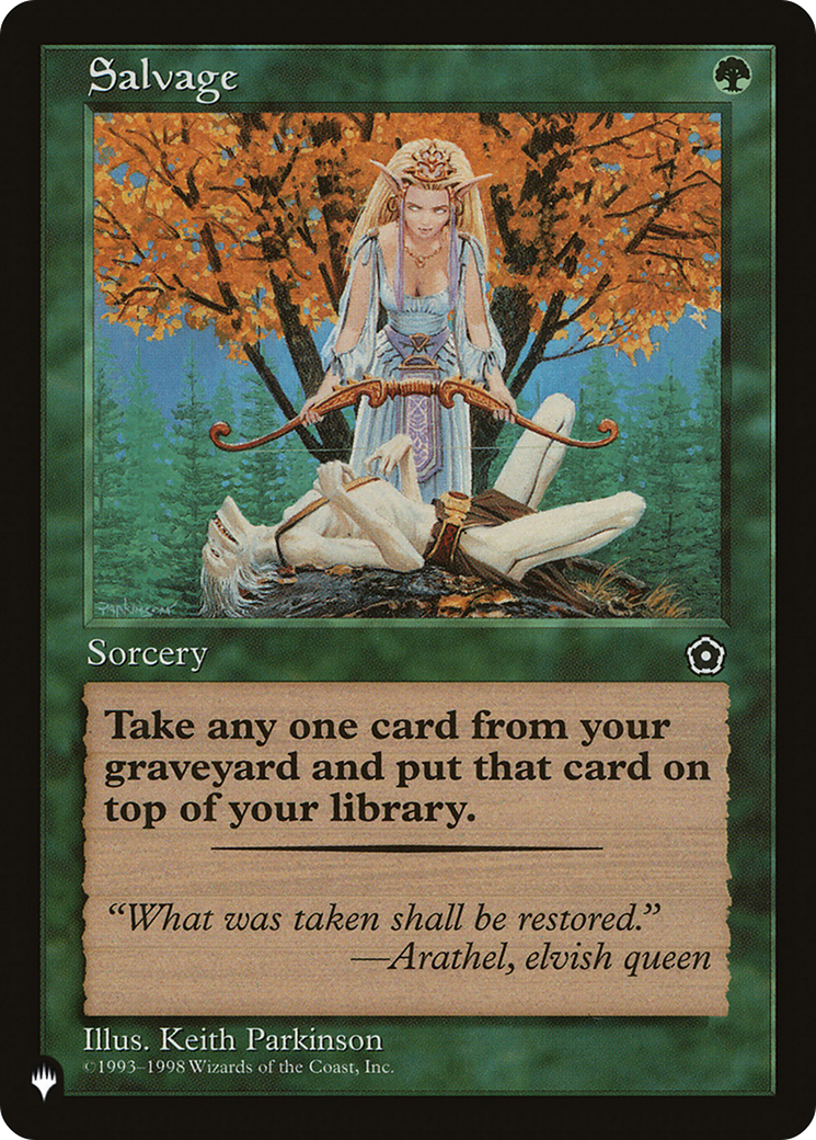 Salvage [The List] | Local Legends