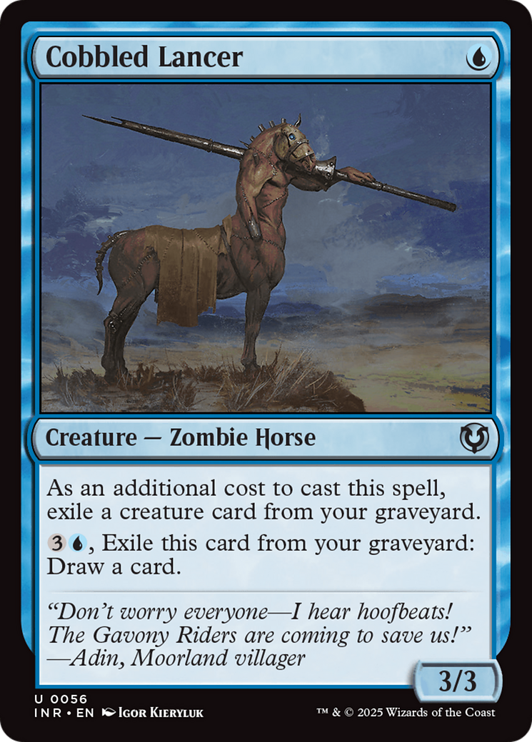 Cobbled Lancer [Innistrad Remastered] | Local Legends
