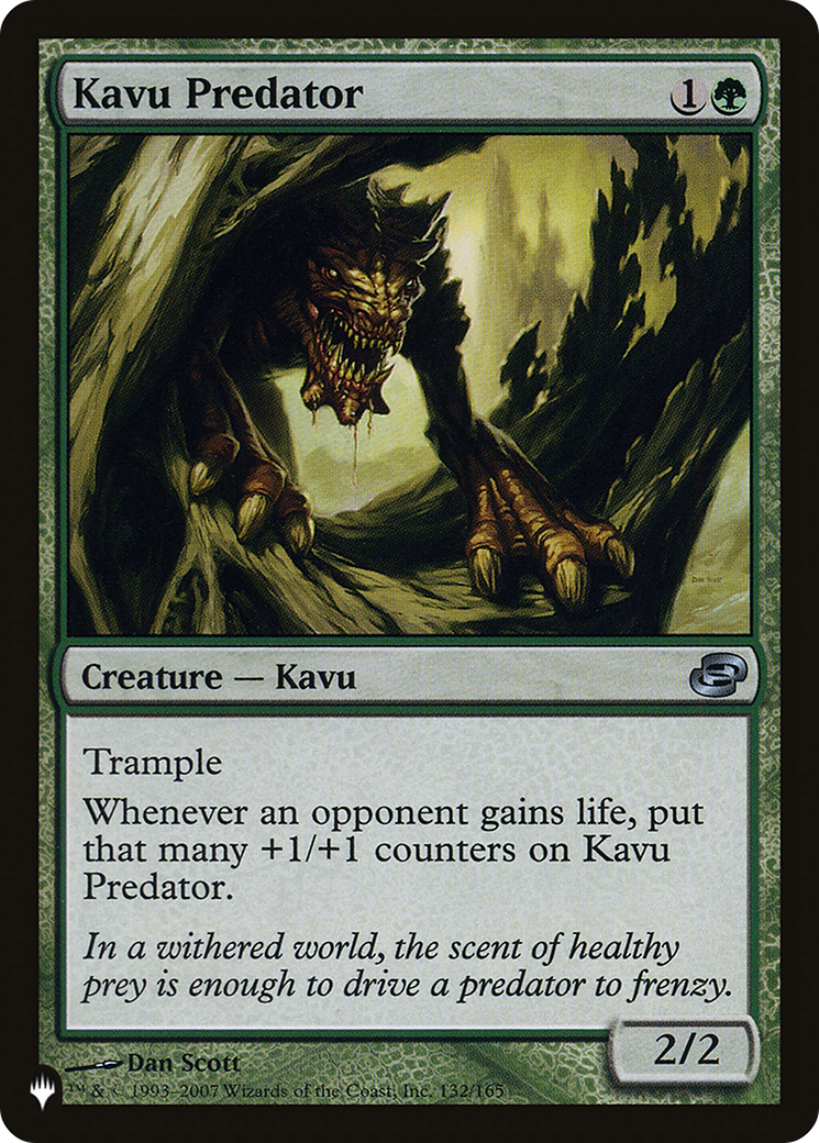 Kavu Predator [The List] | Local Legends