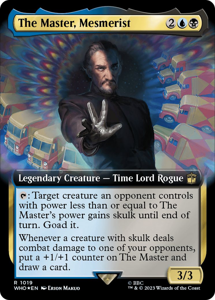 The Master, Mesmerist (Extended Art) (Surge Foil) [Doctor Who] | Local Legends