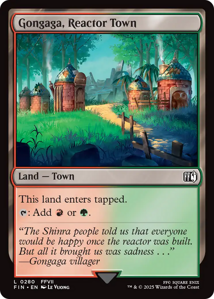 Gongaga, Reactor Town [FINAL FANTASY] | Local Legends