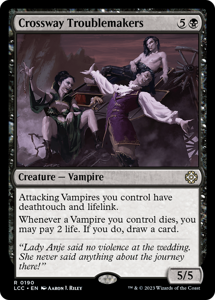 Crossway Troublemakers [The Lost Caverns of Ixalan Commander] | Local Legends