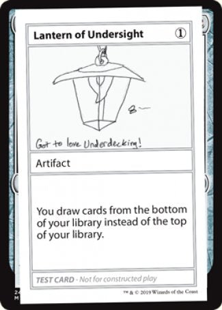 Lantern of Undersight (2021 Edition) [Mystery Booster Playtest Cards] | Local Legends