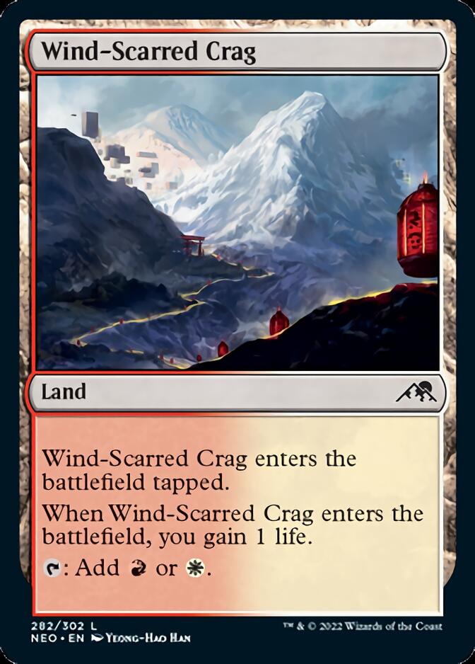 Wind-Scarred Crag [Kamigawa: Neon Dynasty] | Golgari Games