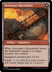 Idol of the Deep King // Sovereign's Macuahuitl [The Lost Caverns of Ixalan] | Golgari Games