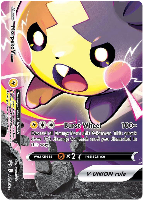 Morpeko V-Union (SWSH289) [Sword & Shield: Black Star Promos] | Local Legends