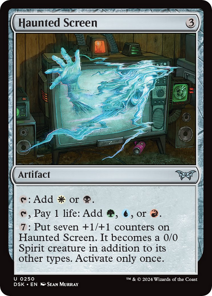 Haunted Screen [Duskmourn: House of Horror] | Local Legends