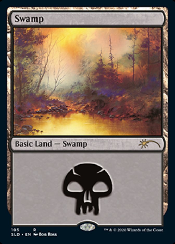 Swamp (105) [Secret Lair Drop Series] | Golgari Games