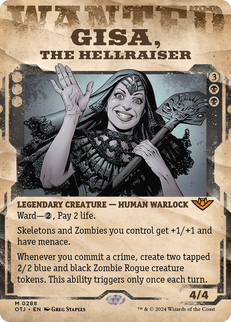 Gisa, the Hellraiser (Showcase) [Outlaws of Thunder Junction] | Local Legends