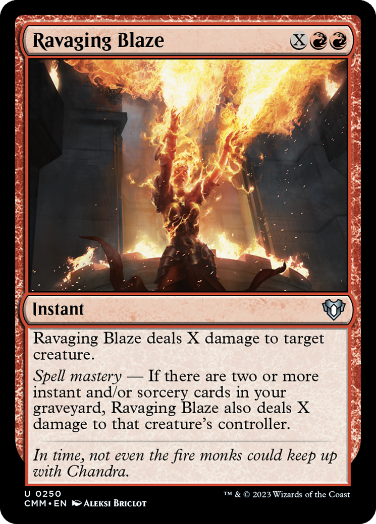 Ravaging Blaze [Commander Masters] | Local Legends