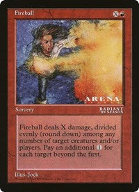 Fireball (Oversized) [Oversize Cards] | Local Legends