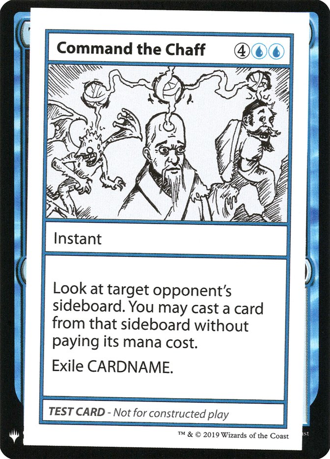 Command the Chaff [Mystery Booster Playtest Cards] | Local Legends