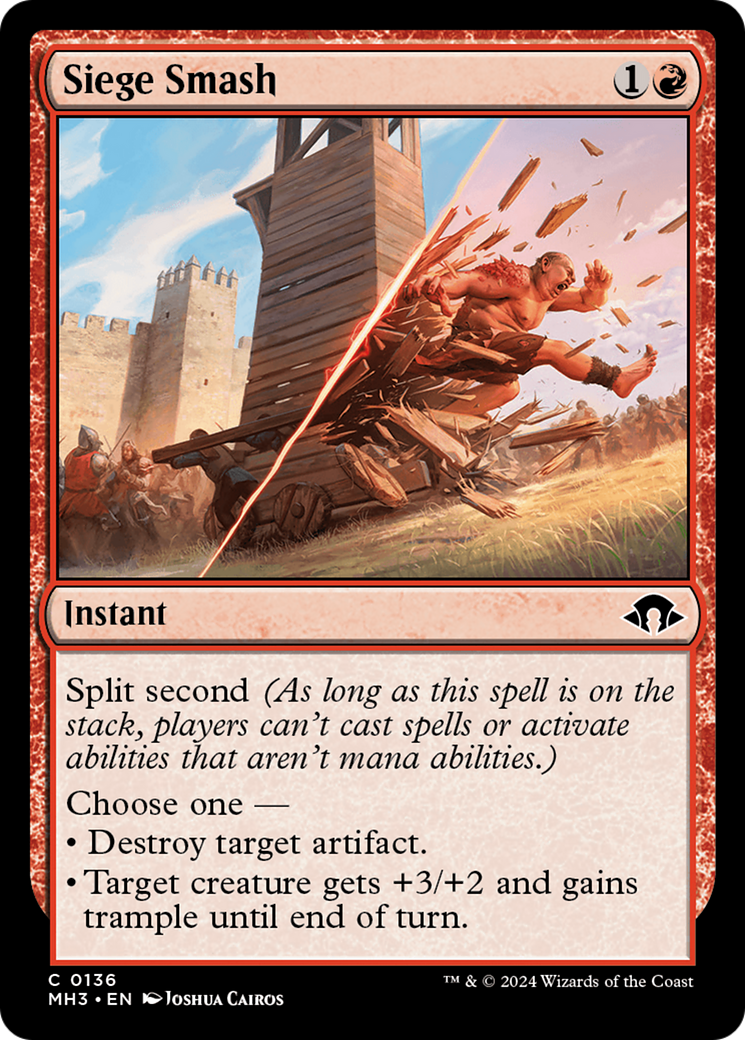 Siege Smash [Modern Horizons 3] | Local Legends