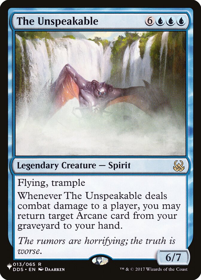The Unspeakable [The List] | Local Legends