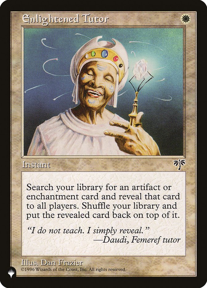 Enlightened Tutor [The List] | Local Legends