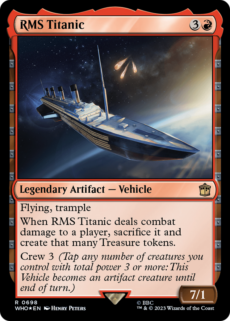 RMS Titanic (Surge Foil) [Doctor Who] | Local Legends