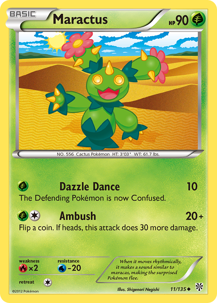 Maractus (11/135) [Black & White: Plasma Storm] | Local Legends