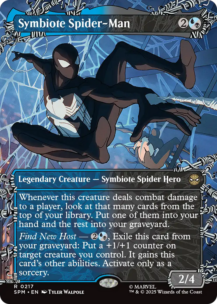 Symbiote Spider-Man (Borderless) [Marvel's Spider-Man] | Local Legends