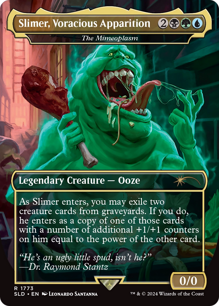 Slimer, Voracious Apparition - The Mimeoplasm [Secret Lair Drop Series] | Local Legends