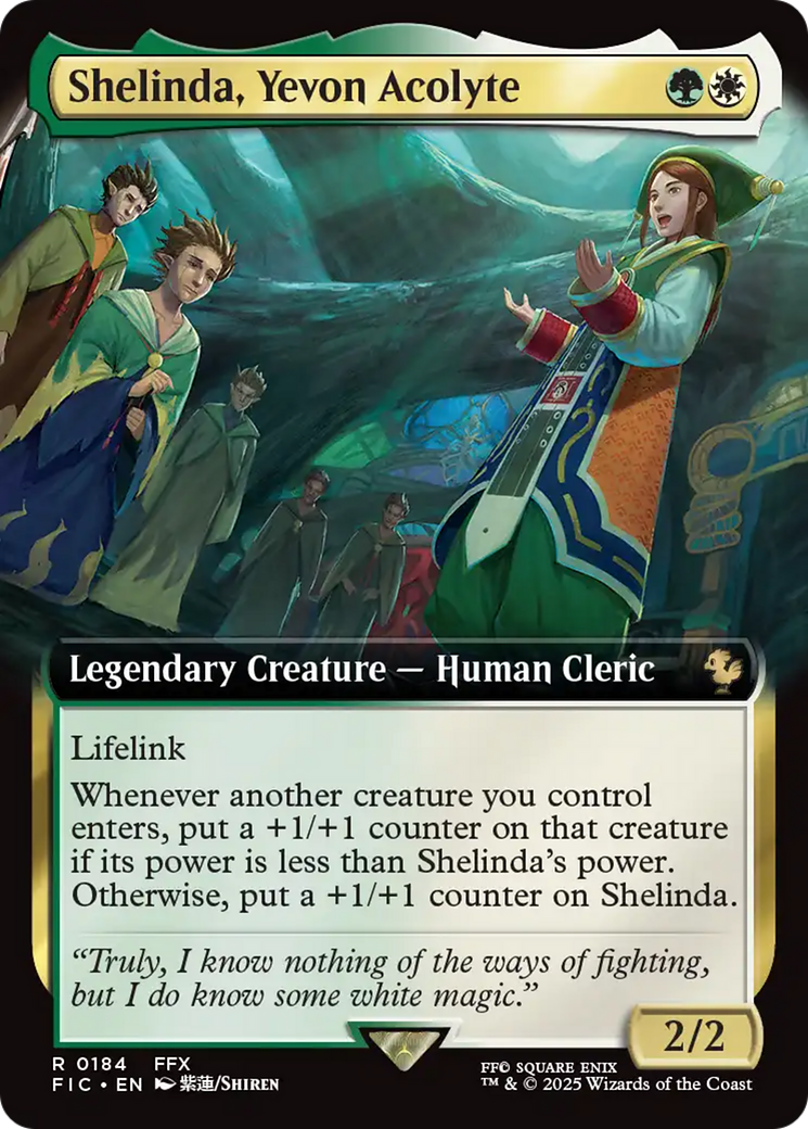 Shelinda, Yevon Acolyte (Extended Art) [FINAL FANTASY Commander] | Local Legends