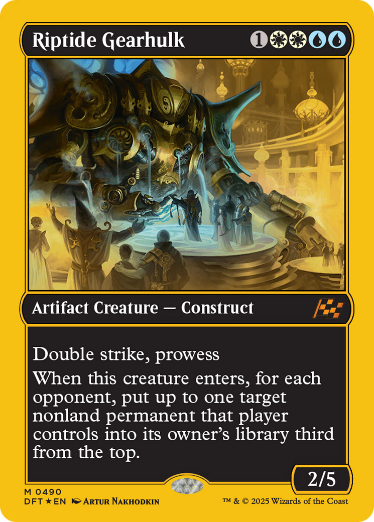 Riptide Gearhulk (First-Place Foil) [Aetherdrift] | Local Legends