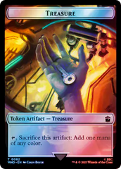 Dalek // Treasure (0062) Double-Sided Token (Surge Foil) [Doctor Who Tokens] | Local Legends