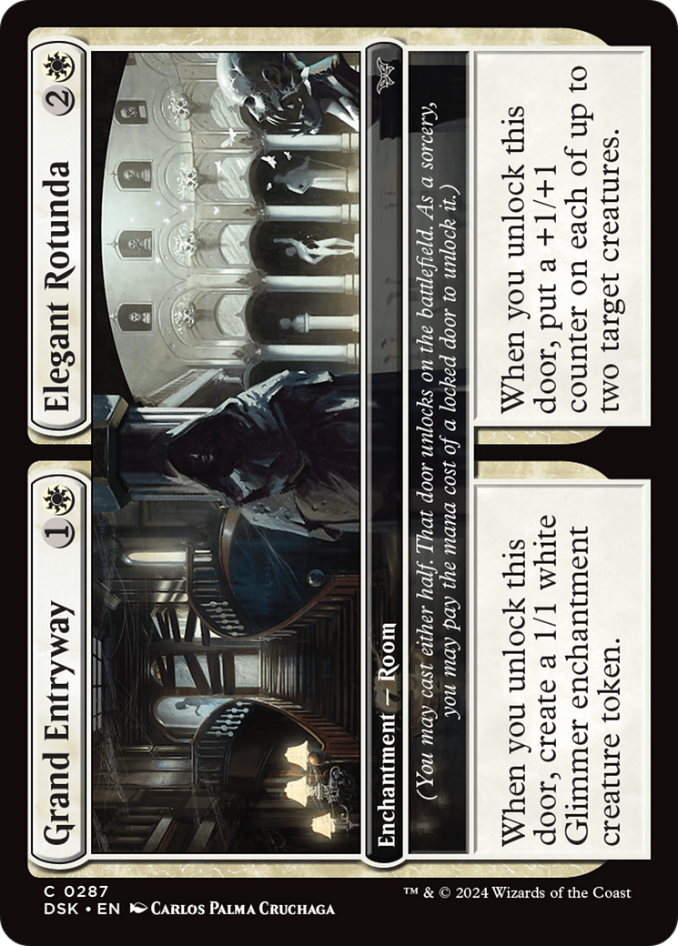 Grand Entryway // Elegant Rotunda (0287) [Duskmourn: House of Horror] | Golgari Games