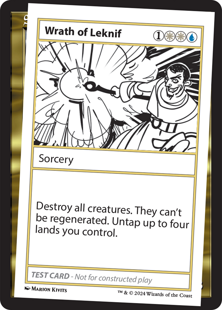 Wrath of Leknif [Mystery Booster 2 Playtest Cards] | Local Legends