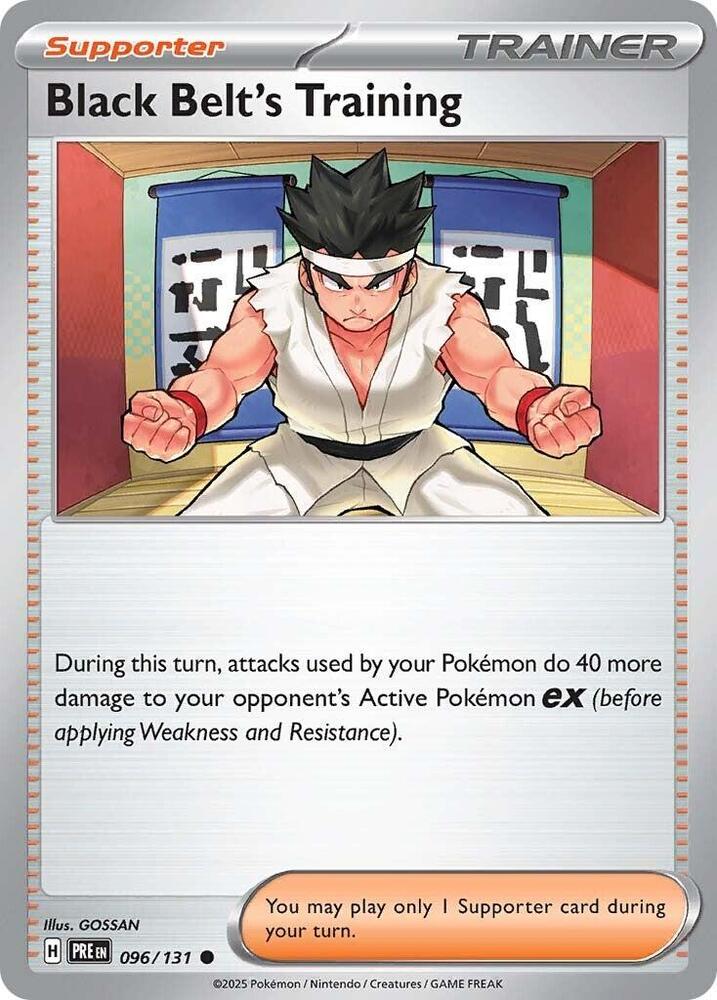 Black Belt's Training (096/131) [Scarlet & Violet: Prismatic Evolutions] | Local Legends
