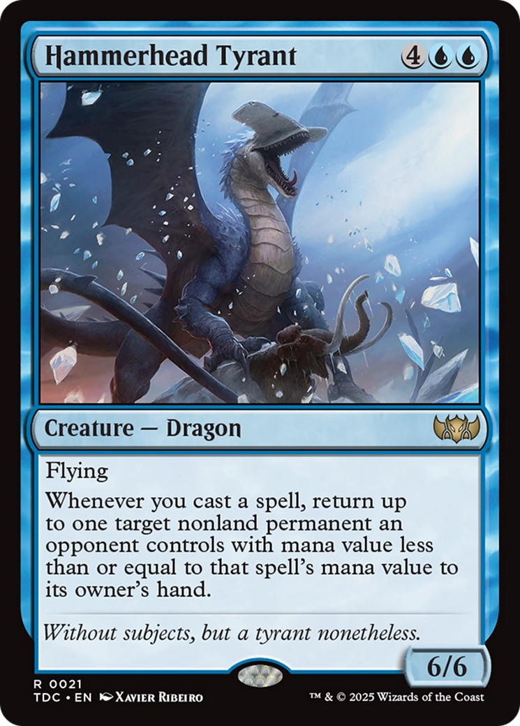 Hammerhead Tyrant [Tarkir: Dragonstorm Commander] | Local Legends