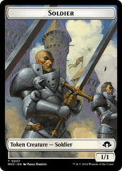 Phyrexian Germ // Soldier Double-Sided Token [Modern Horizons 3 Tokens] | Golgari Games