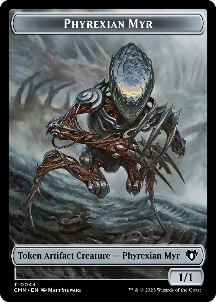 Phyrexian Myr Token [Commander Masters Tokens] | Local Legends